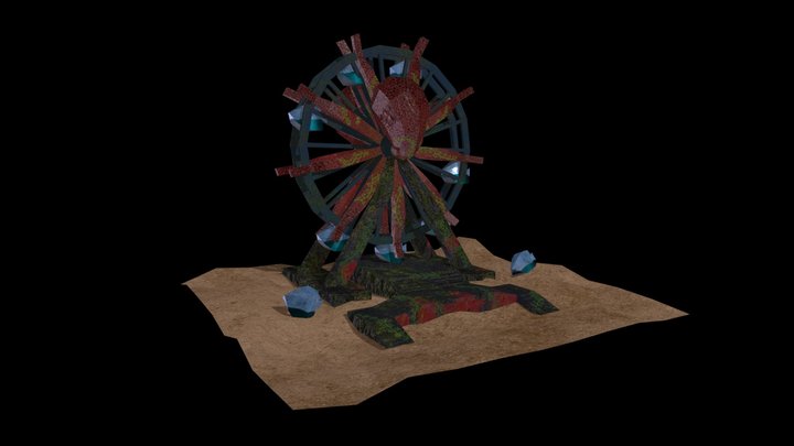 OctaWheel_broken 3D Model