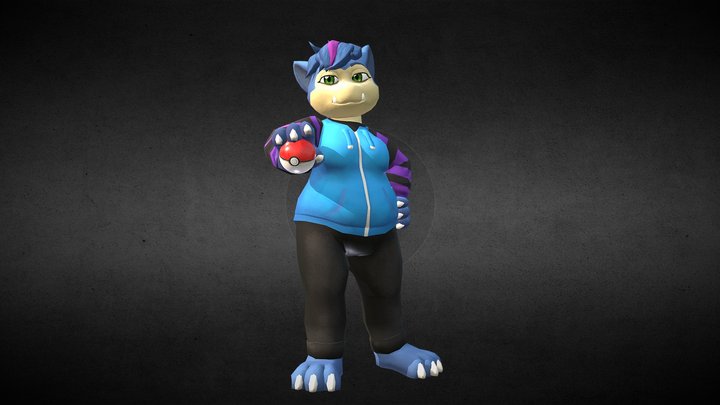 Nerumi VRChat Avatar 3D Model