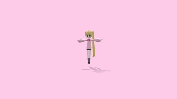 Neru zako 3D Model