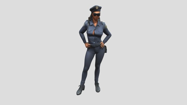 Officer Style 3D Model