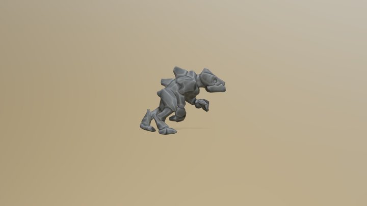 Crawler Run 3D Model