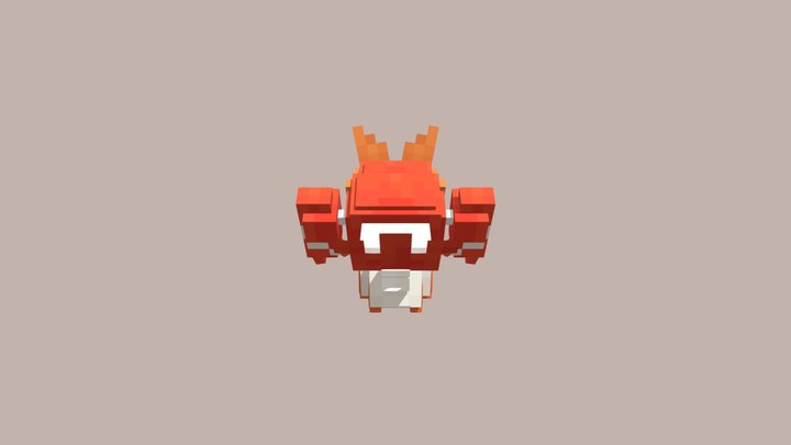 Scampi 3D Model