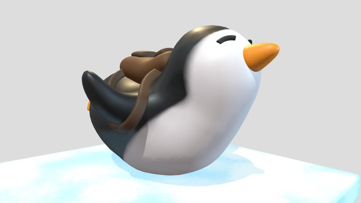 Cute_Penguin3 3D Model