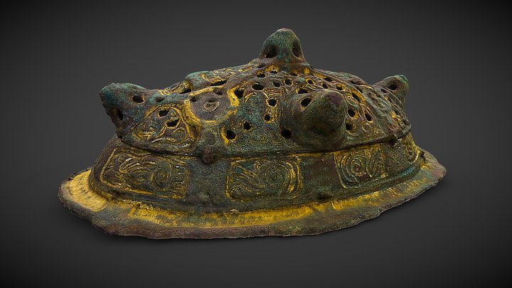 Oval Brooch from grave Bj 966, Birka – Modello 3D gratuito STL