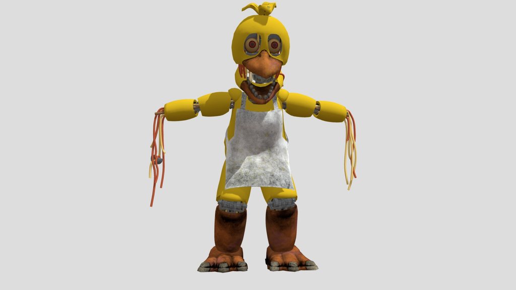 Withered Chica Fab
