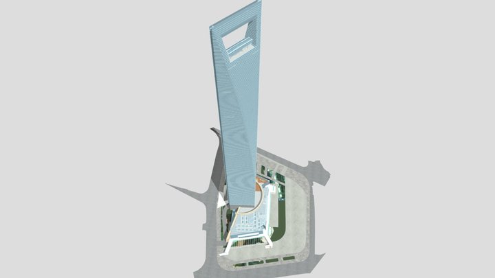 18894环球金融中心 3D Model