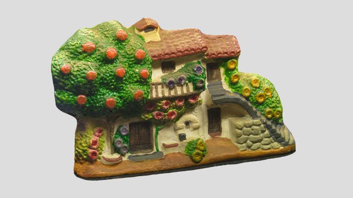 Casita de campo 3D Model
