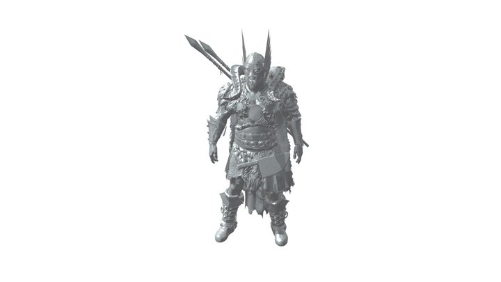 Salvaje Reducido 2 3D Model