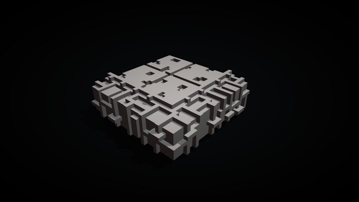 Sci-fi platform 3D Model