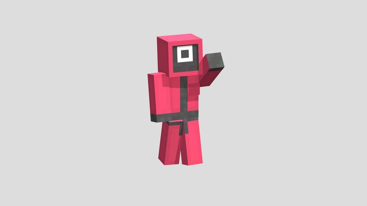 Squid Game Skin 3D Model