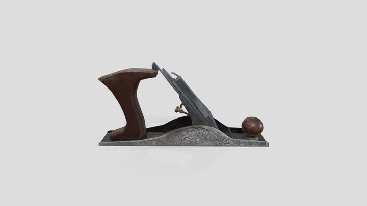Woodworking plane 3D Model