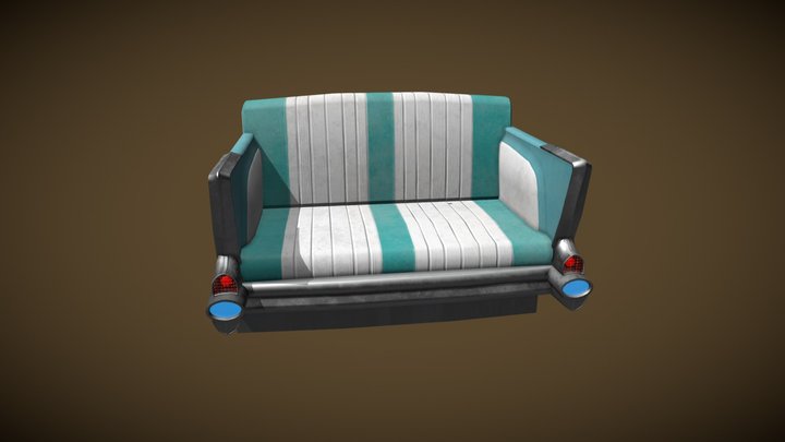 Chevy couch 3D Model