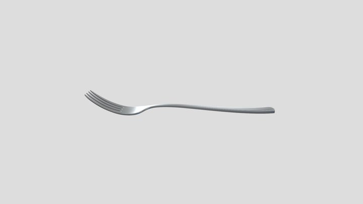 Fork 3D Model