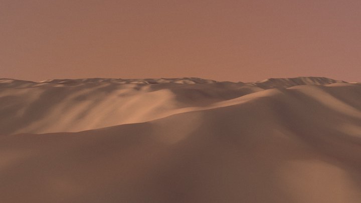 Dune - Arrakis (WIP) 3D Model