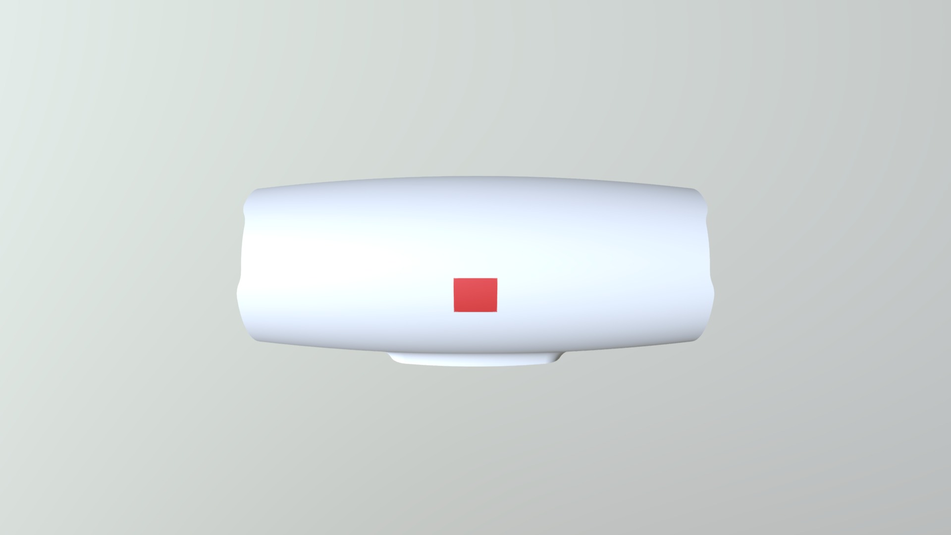 3D model JBL Charge 4 - This is a 3D model of the JBL Charge 4. The 3D model is about a white rectangular object.