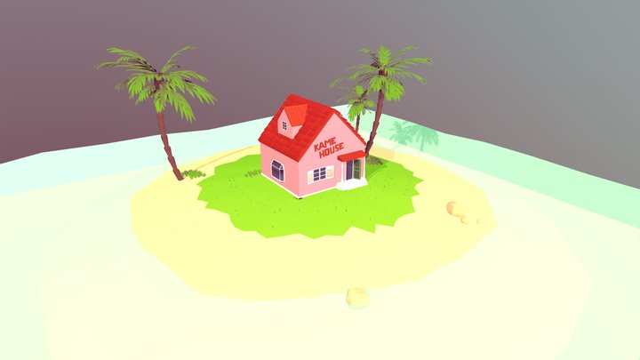 KameHouse 3D Model