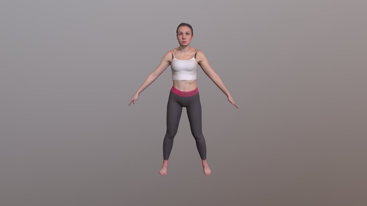 A pose 3D Model
