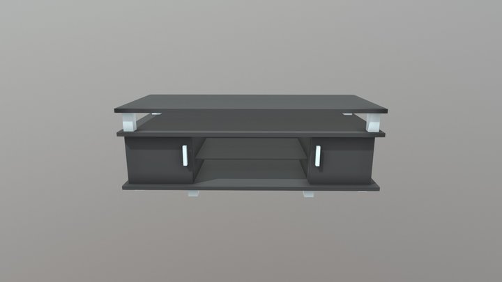 Entertainment Center 3D Model