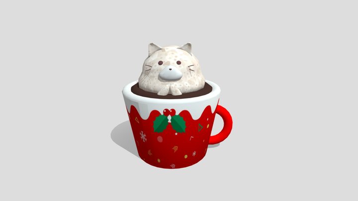 XmasCat 3D Model