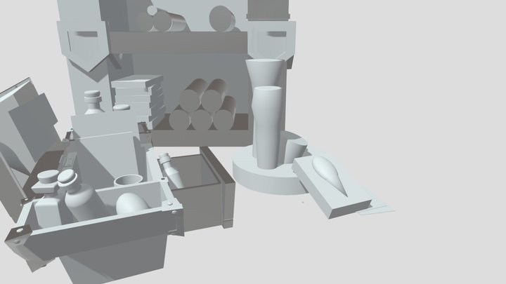 Witch Box 3D Model