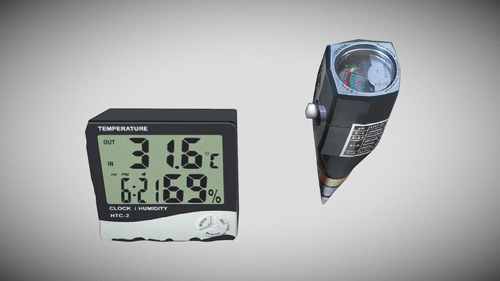 ALAT PARAMETER LINGKUNGAN 3D Model