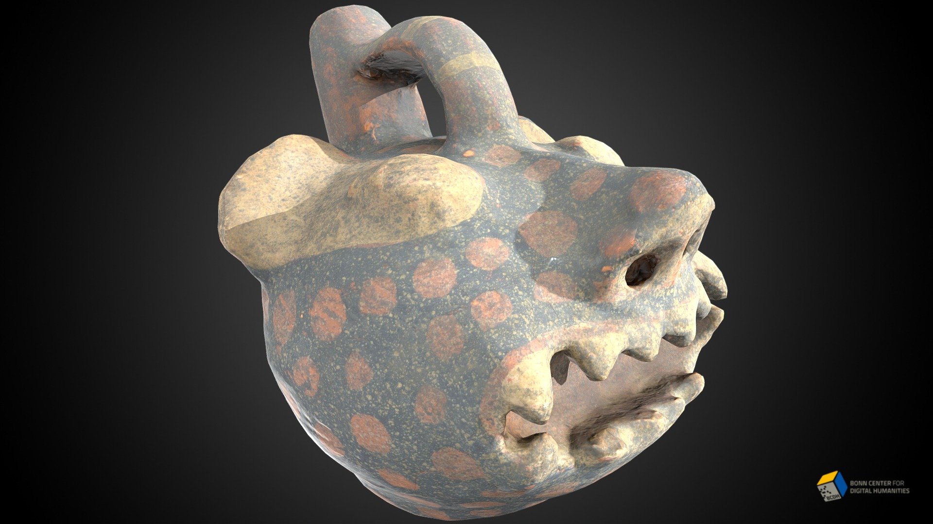 Vessel in form of a jaguar — Sketchfab embed 3D viewer