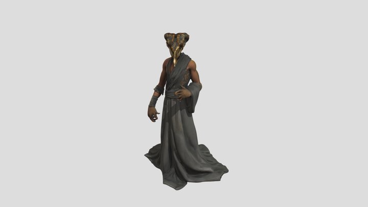 Serpent Sage 3D Model