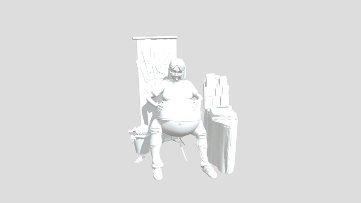 Comic Convention Surprise 3D Model