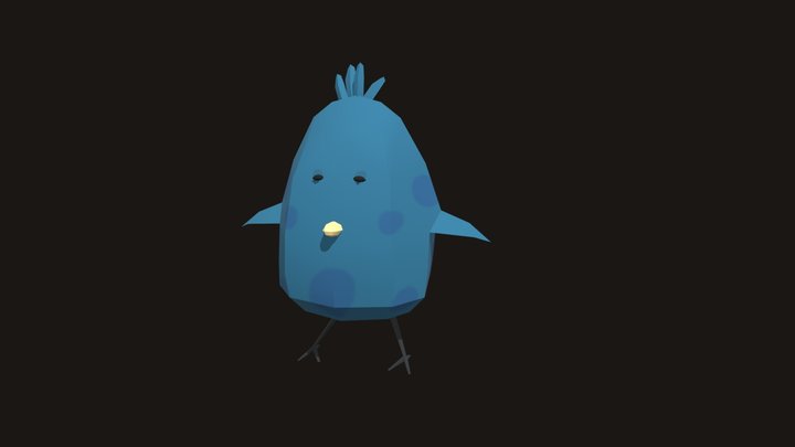 Bird_Textured 3D Model