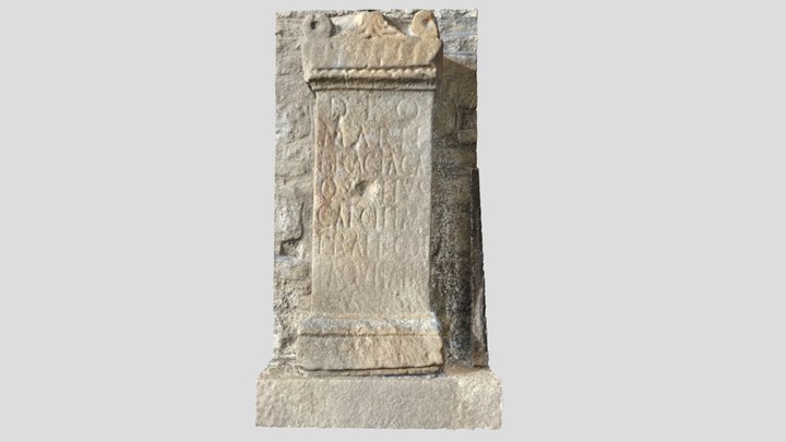 Roman Altar, Haddon Hall 3D Model