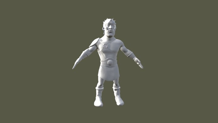 3rd Study - Gladiator 3D Model