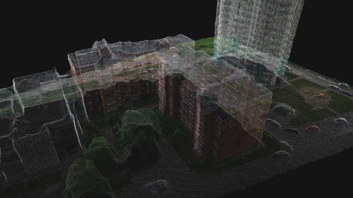 Плотное облако точек 3D Model