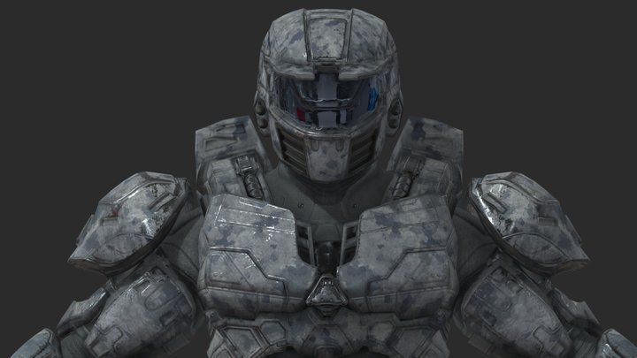 Halo: infinite - 2021| Snow Hunter major Mark VI