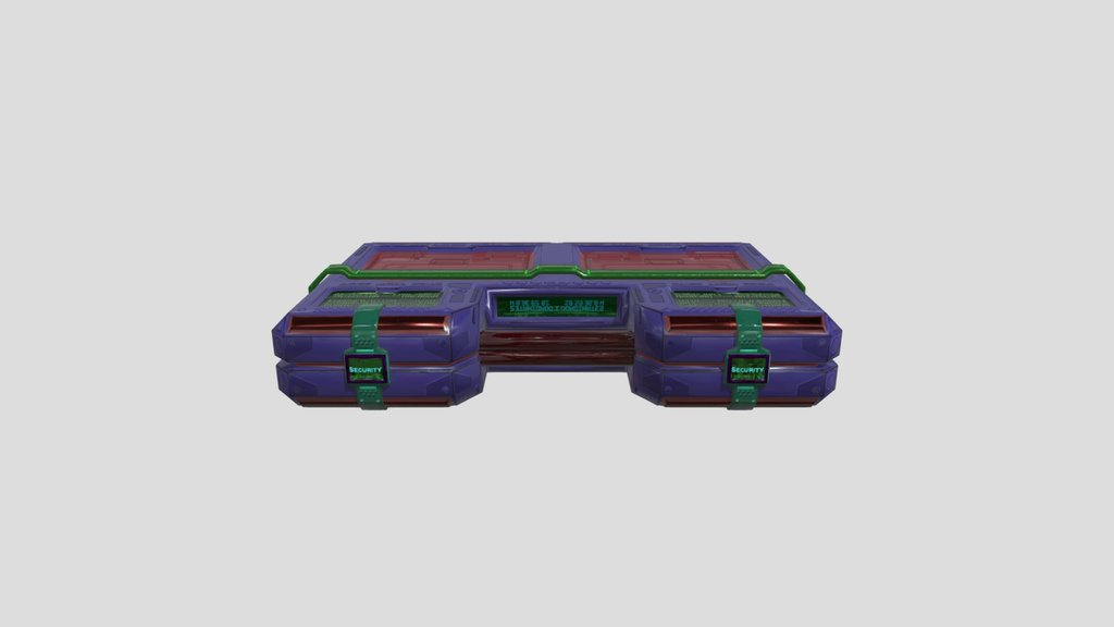 Scifi Secured Pelican Case Grey