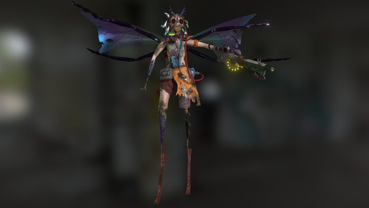 Melissandra the Strider 3D Model