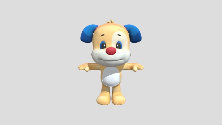Puppy fisher price 3D Model