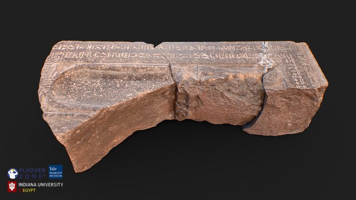 3D rendering of Offering Tablet (fragment)
