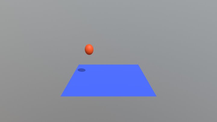 Ball Bouncing 3D Model