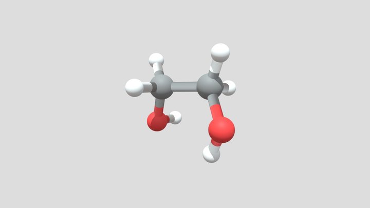 Ethylene Glycol – Modello 3D gratuito STL