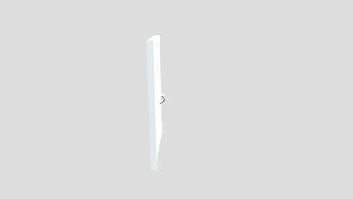 Animated Door Gdw 3D Model