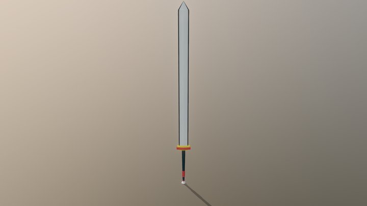 Sword Tutorial 3D Model