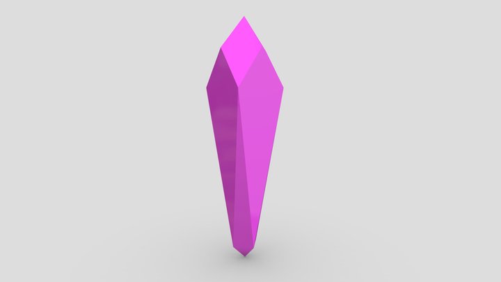 Crash Bandicoot Crystal 3D Model