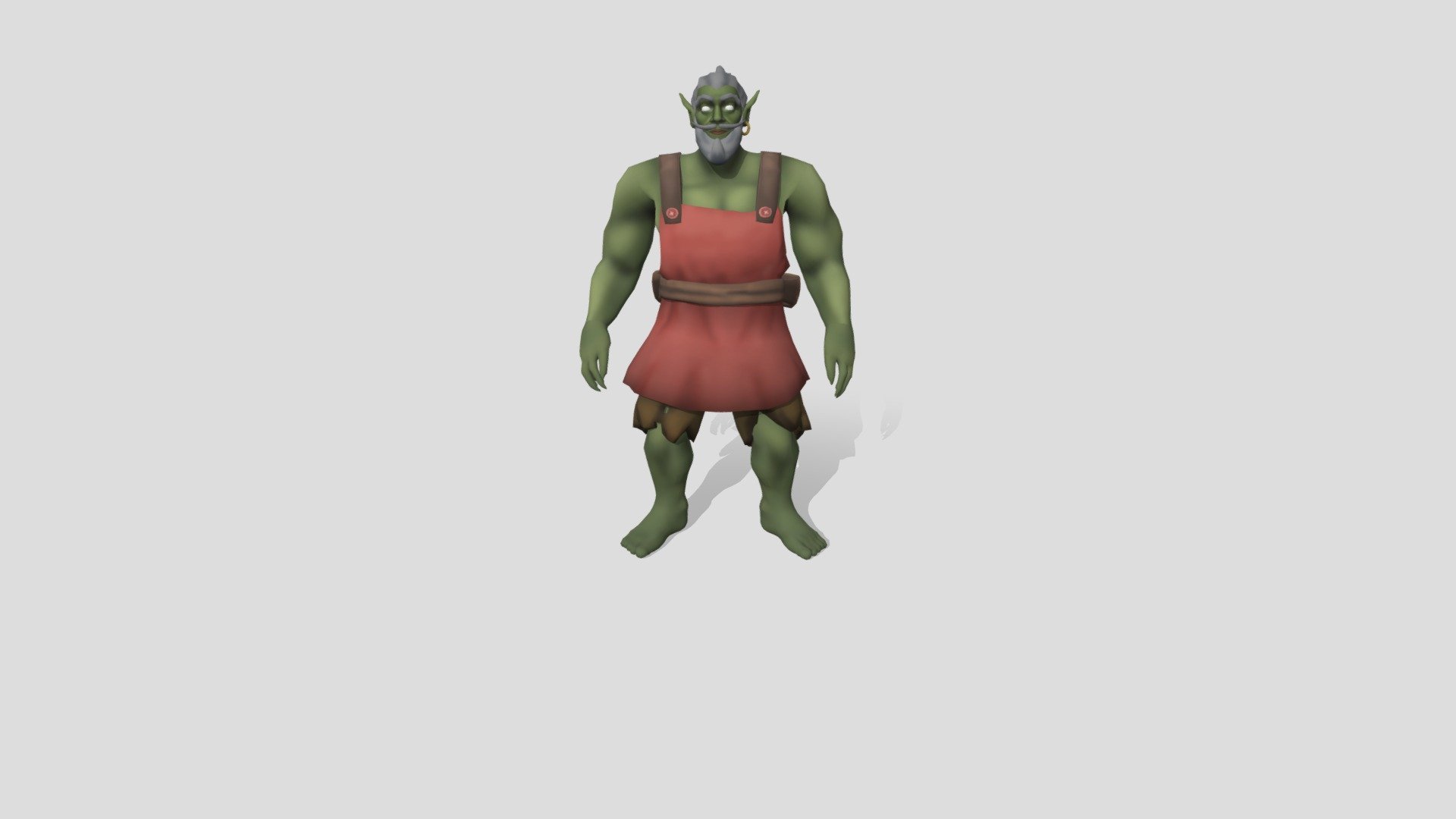 Defeated animation orc - 3D model by jessica_Leclerc [58c9bc5] - Sketchfab