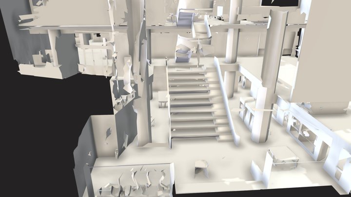 PEIH OBJ from matterport dollhouse 3D Model