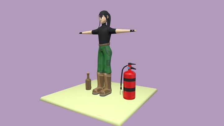 Personaje 3D Model