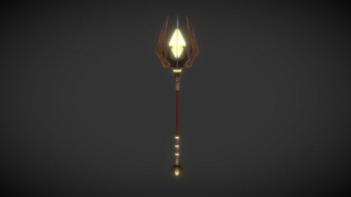 Kida - Scepter 3D Model