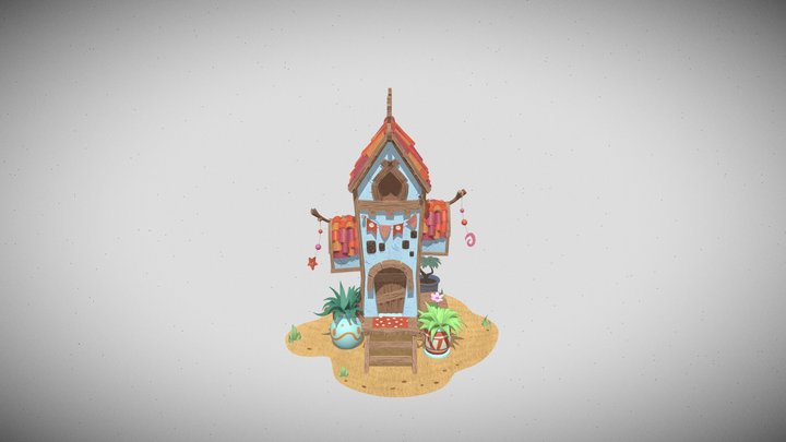 Shack 3D Model