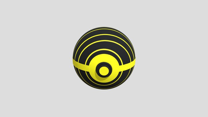 SEPP Super Electric Pikachu Pokeball 3D Model