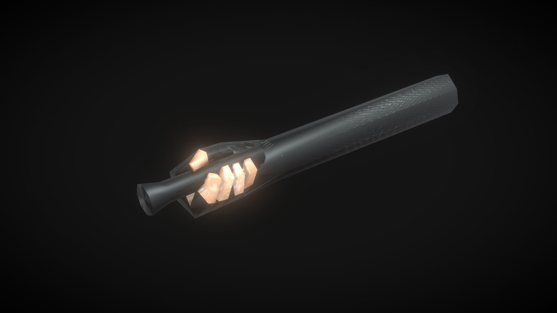 Low Poly Hand Holding Flashlight PSX - 3D model by Aymen_kirat [58cdb6a ...