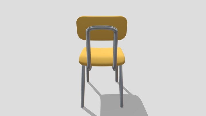 Desk Chair 3D Model